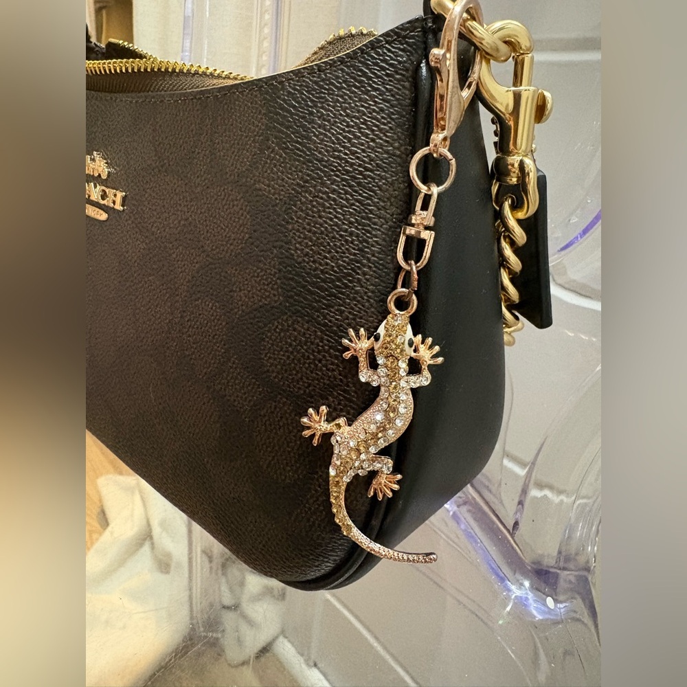 Bedazzled Bag Charm 🖤
